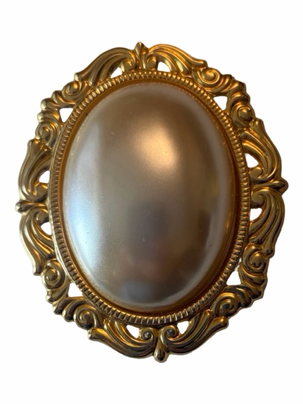 Vintage | Faux Pearl Regency Style Brooch